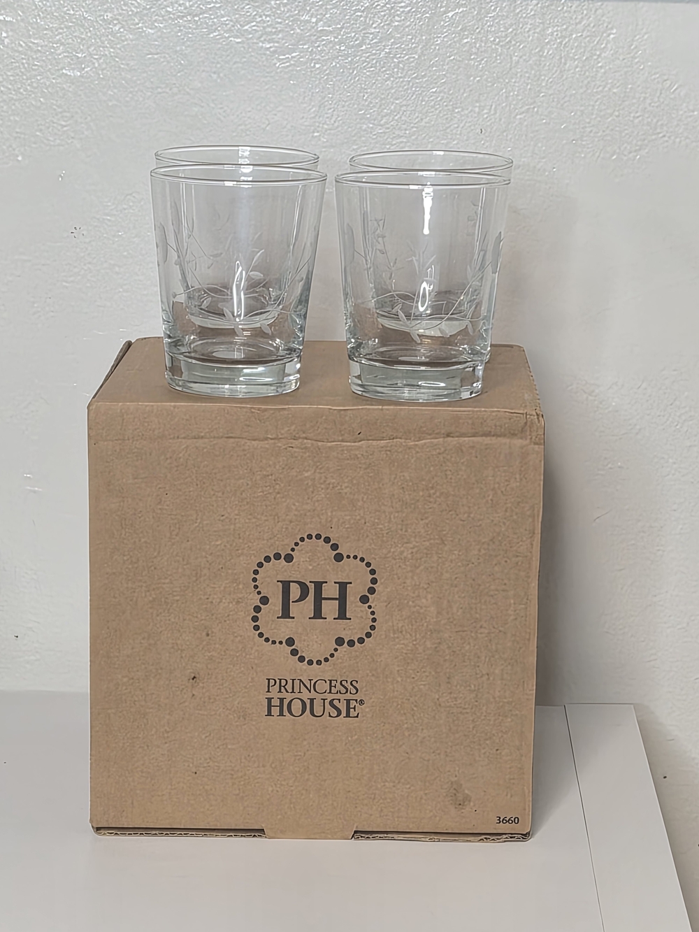 Princess House Clear Glass Tumbler Set - Clear